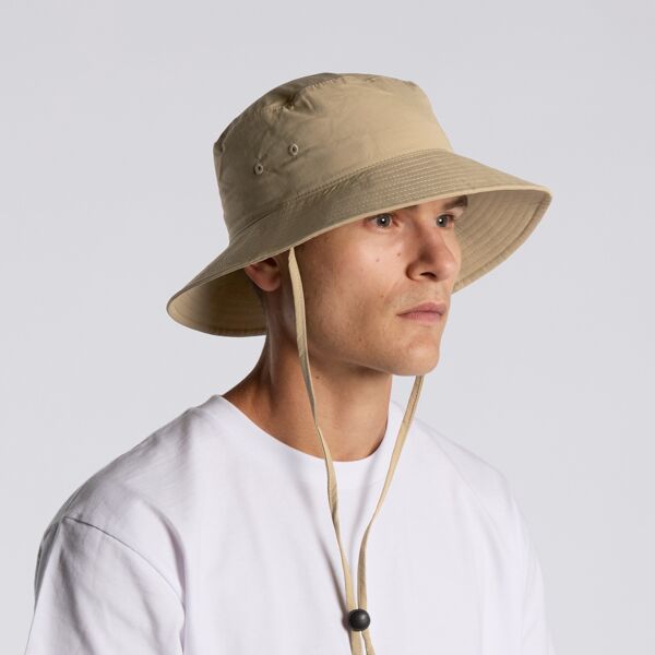 Nylon Wide Brim Bucket Hat 1174 Thumbnail