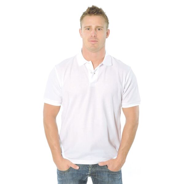 DNC Workwear Mens Cotton Rich New York Polo 5256 Thumbnail