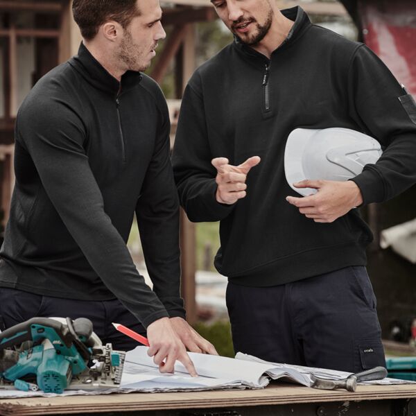 Unisex Merino Wool Mid-Layer Pullover ZT766 Thumbnail