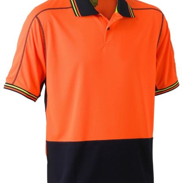 Bisley BK1219 HI VIS Polyester Mesh Polo Thumbnail